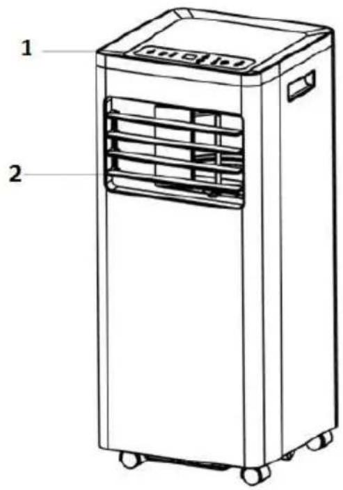 MundoClima MUPO07C10 - PARTES DO EQUIPAMENTO - 1