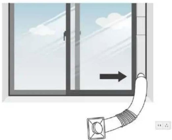 MundoClima MUPO07C10 - ATTACH THE EXHAUST HOSE - 4