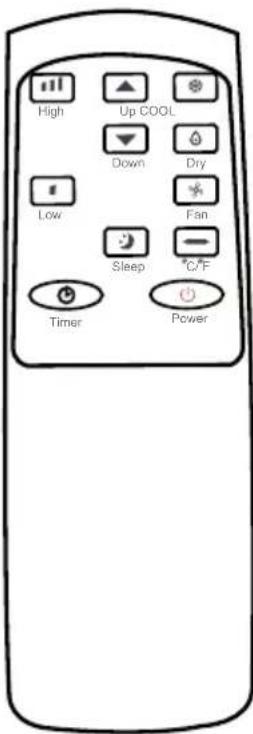 MundoClima MUPO07C10 - REMOTE CONTROL - 1