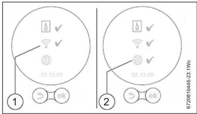BUDERUS Logamatic TC100 - Verbindungsaufbau mit dem Wi-Fi-Netz und dem Internet - 6