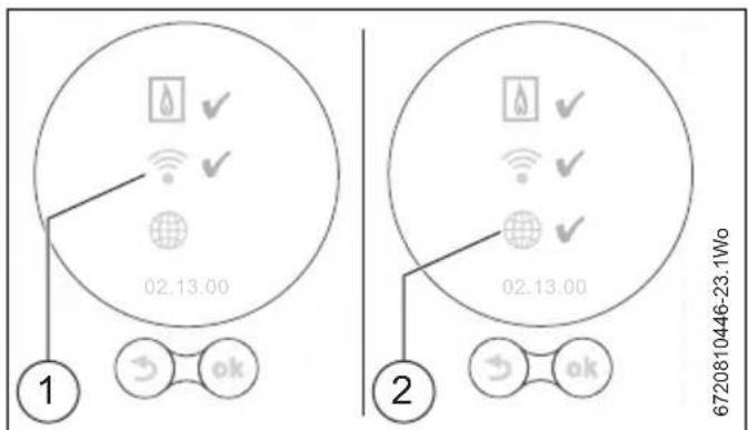BUDERUS Logamatic TC100 - Verbinden met wifi-network en het internet - 4