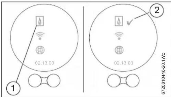 BUDERUS Logamatic TC100 - Avvio del termoregolatore d'ambiente modulante digitale - 1
