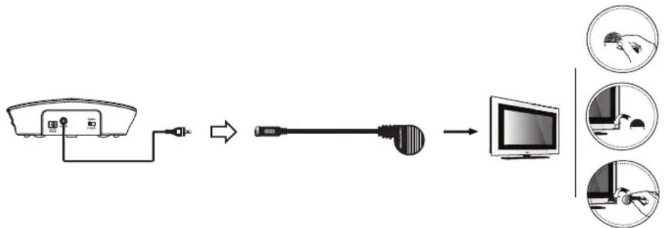 Amplicomms TV 2500 - Extern mikrofon - 1