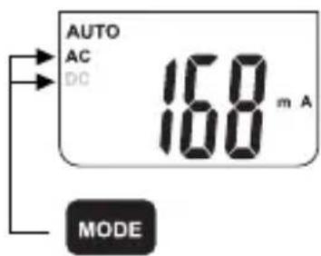 AUTO AC DC 16.8 m A MODE