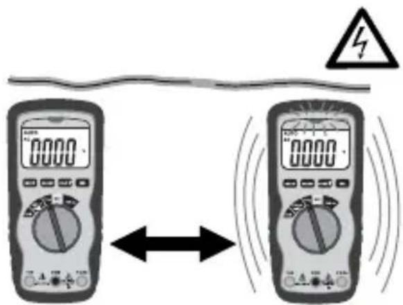 Laserliner CAT IV 600 V - Spannungslokalisierung, berührungslos (AC-Warning) - 1