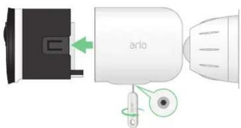 ARLO Pro 4 XL - Installer un support de sécurité totale (vendu séparément) - 5