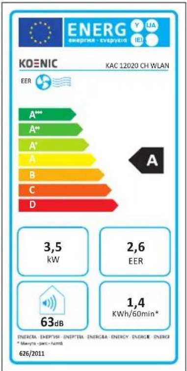 Koenic KAC 12020 WLAN - Bilgi gereksenimleri - 2