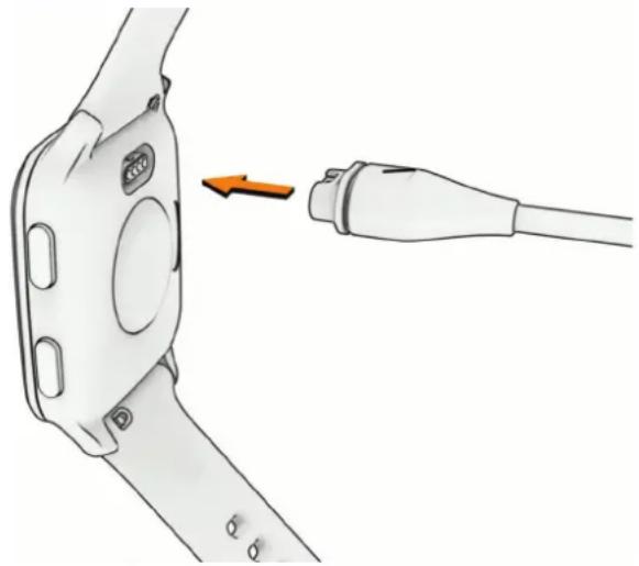 GARMIN Venu SQ 2 - Chargement de la montre - 1