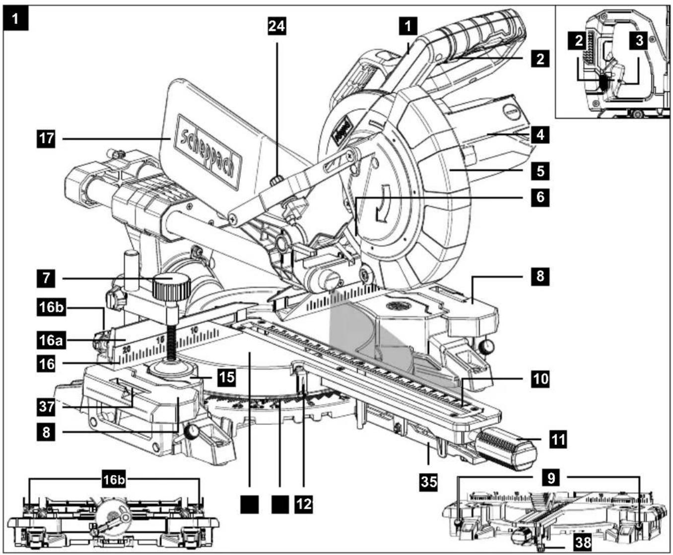 1 24 17 Schappach 1 2 4 5 6 7 8 16b 16a 16 15 37 8 10 11 16b 12 35 9 38