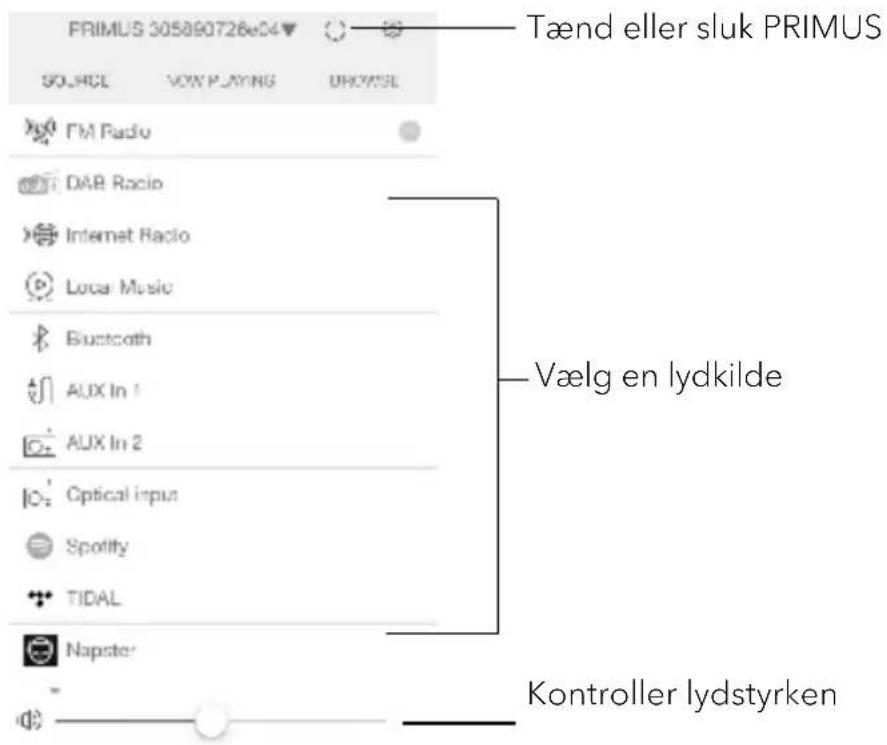SONORO Primus SO340 - Brug UNDOK™ app til at styre PRIMUS - 3