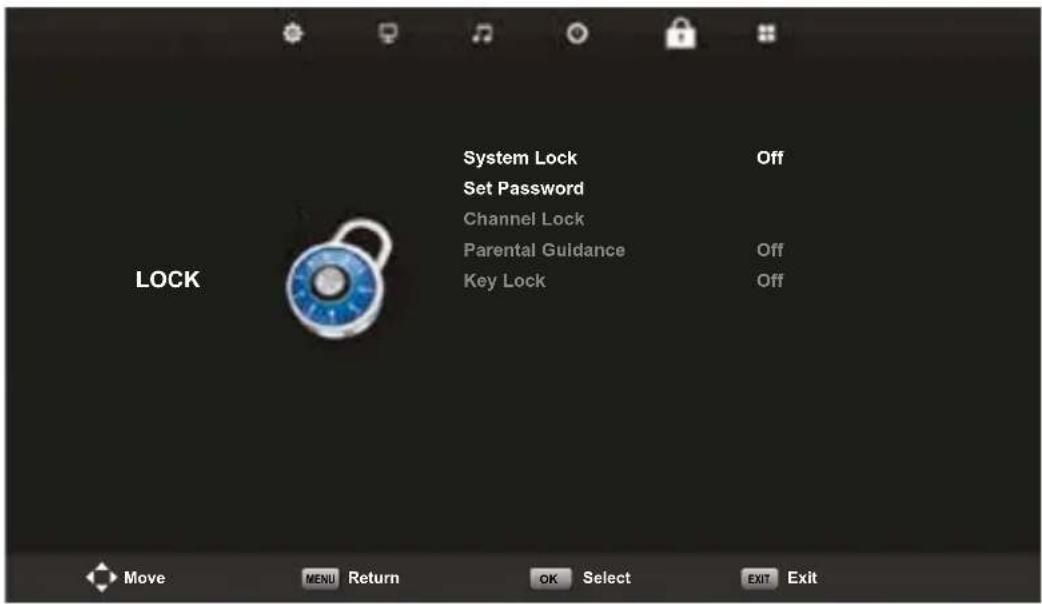 Yasin YT32HTB1 - OSD Menu LOCK - 1