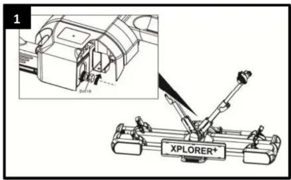 Spinder Xplorer - AFSTellen VAN DE SNELKOPPELING - 1