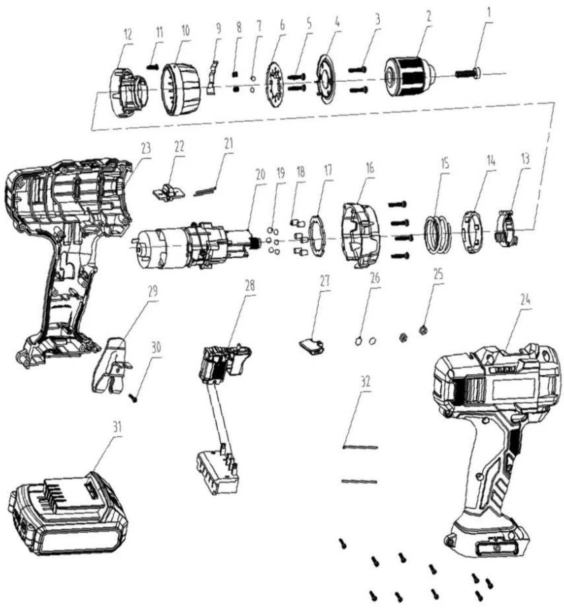 SCHEPPACH CCD4520ProS - Hibaelhárítás - 1