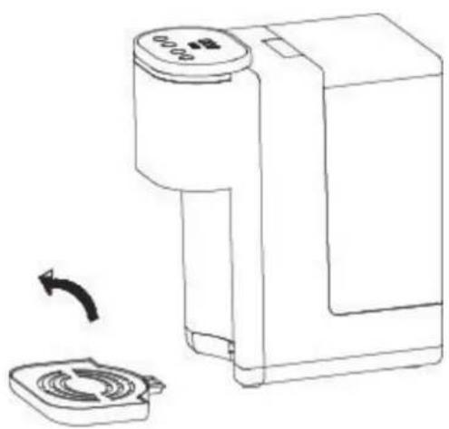 H.KOENIG DWAT800 - WATER DISPOSAL FROM THE WATER TRAY - 1