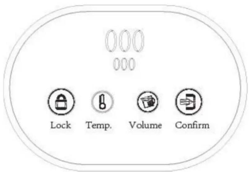 H.KOENIG DWAT800 - PANEL DE CONTROL - 1