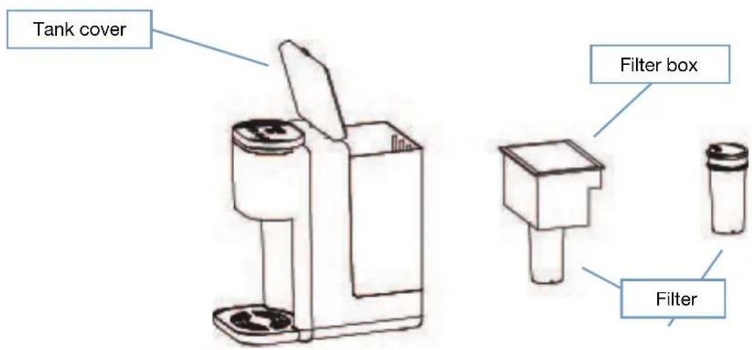 H.KOENIG DWAT800 - REPLACE THE FILTER (attachment as per requirement) - 1