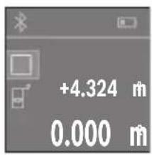 BOSCH PLR 40 C - Værdier adderes - 1