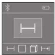 BOSCH PLR 40 C - Proceso de medición - 1