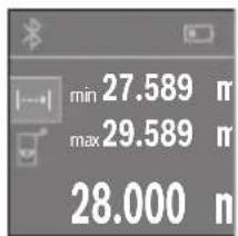 BOSCH PLR 40 C - Konstant måling (se billede C) - 1