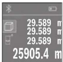 BOSCH PLR 40 C - Volume measurement - 1