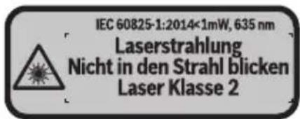 BOSCH PLR 40 C - Sicherheitshinweise - 2