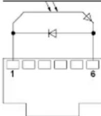 Weller WXR 3031 - Potenciálmentes kapcsolókimenet 1 - 1