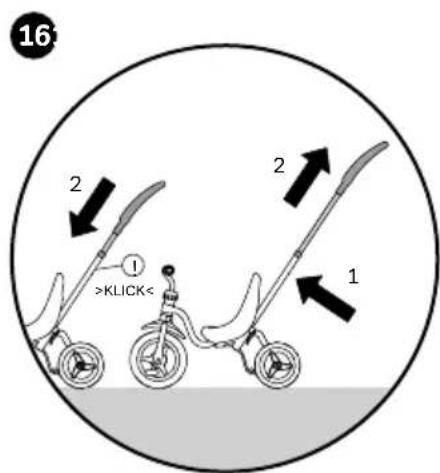 Puky Ceety - Instructions de montage complémentaires pour le CEETY Comfort - 7