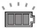 MAKITA DHS900PT2 - Indicazione della carica residua della batteria - 1