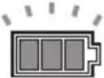 MAKITA DHS900PT2U - Indication de la charge restante de la batterie - 1