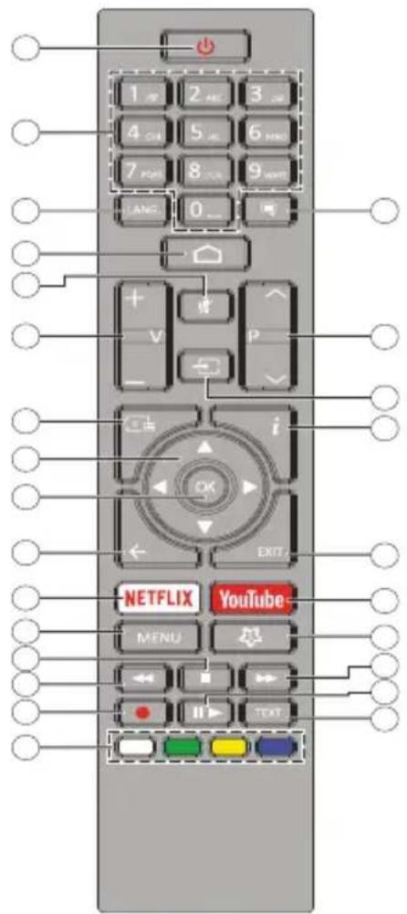 NIKKEI NF3235ANDROID - Fernbedienung - 1