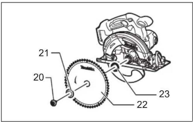 MAKITA DHS630ZJ - 18