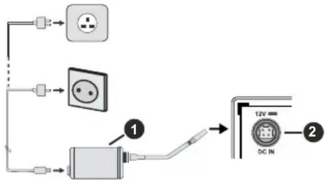 NIKKEI NL24MSMART - Stroomaansluiting - 1