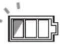 MAKITA DSP601ZJU2 - Indicação da capacidade restante da bateria - 4