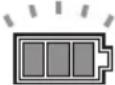 MAKITA DSP601ZJU2 - Indicating the remaining battery capacity - 1