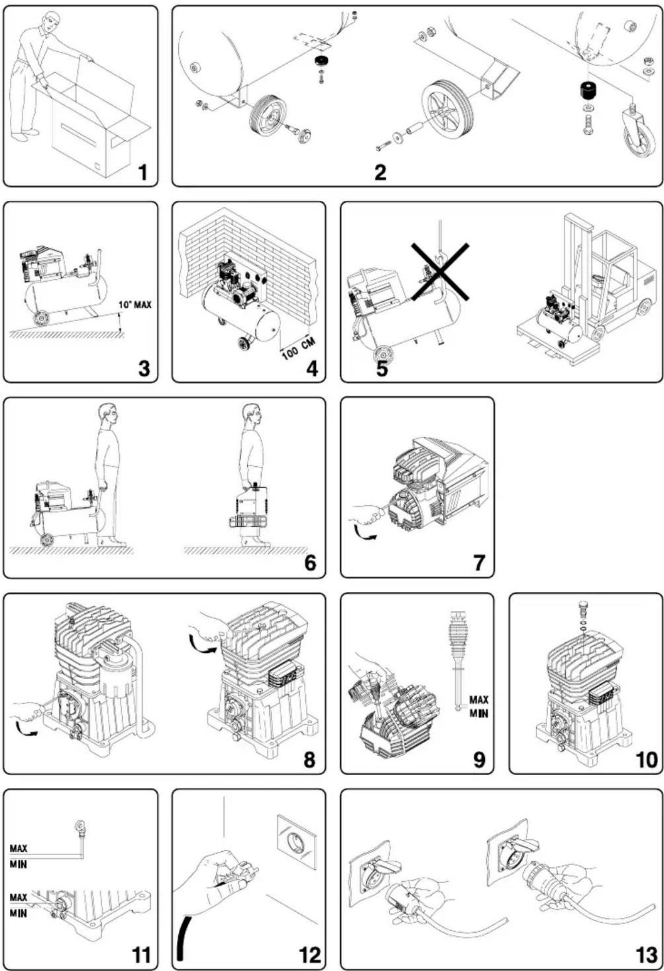 MAKITA AC330 - I RISCHIO DI PARTENZA ACCIDENTALE - 1