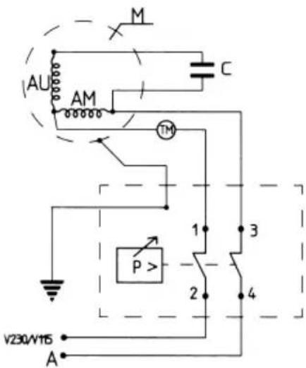 M AU AM C TM P > 1 3 2 4 V230/V115 A
