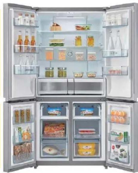 THOMSON THM9021IX - Agencement recommandé des aliments - 1