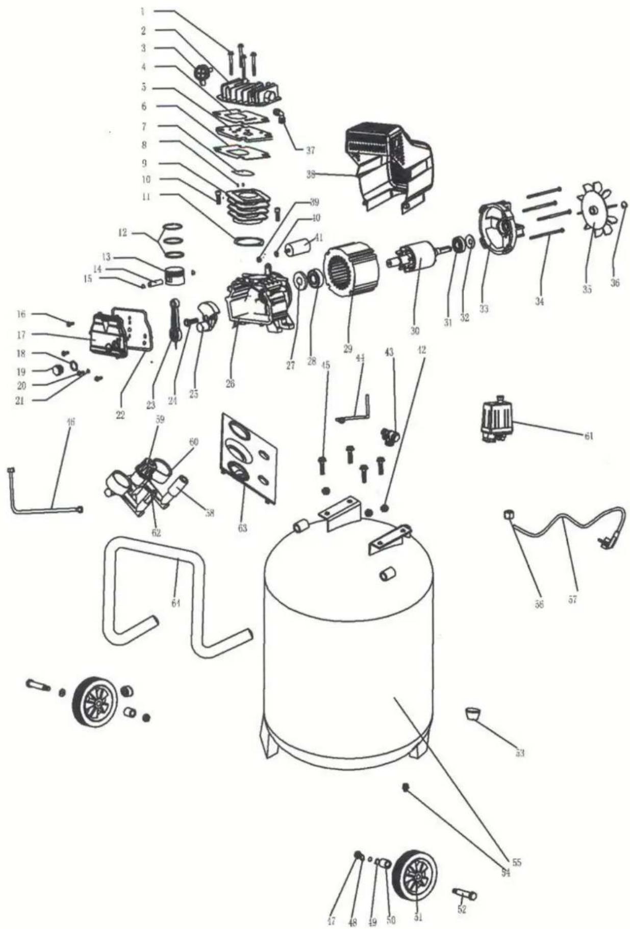 Airpress HL 36050 - Donnees techniques - 1