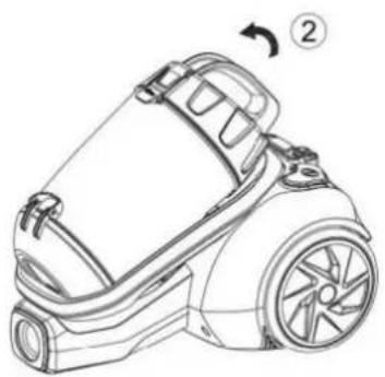 Sauber V60 - CLEAN THE DUST BARREL - 2
