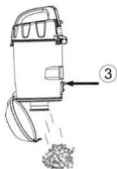 Sauber V60 - CLEAN THE DUST BARREL - 3