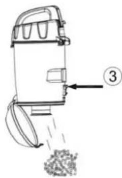 Sauber V60 - HET STOFRESERVOIR REINIGEN - 3