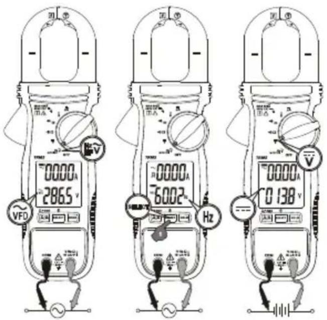 Amprobe ACD14PROEUR - Mäta AC- och DC-spänning - 1