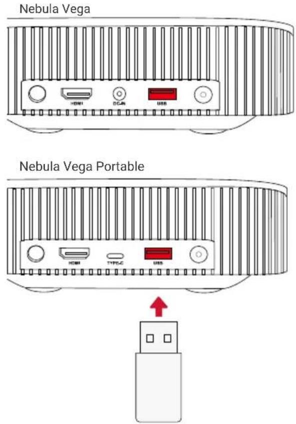 NEBULA Vega - Riproduzione da un'unità USB - 1
