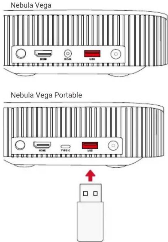 NEBULA Vega - Lecture à partir d'une clé USB - 1