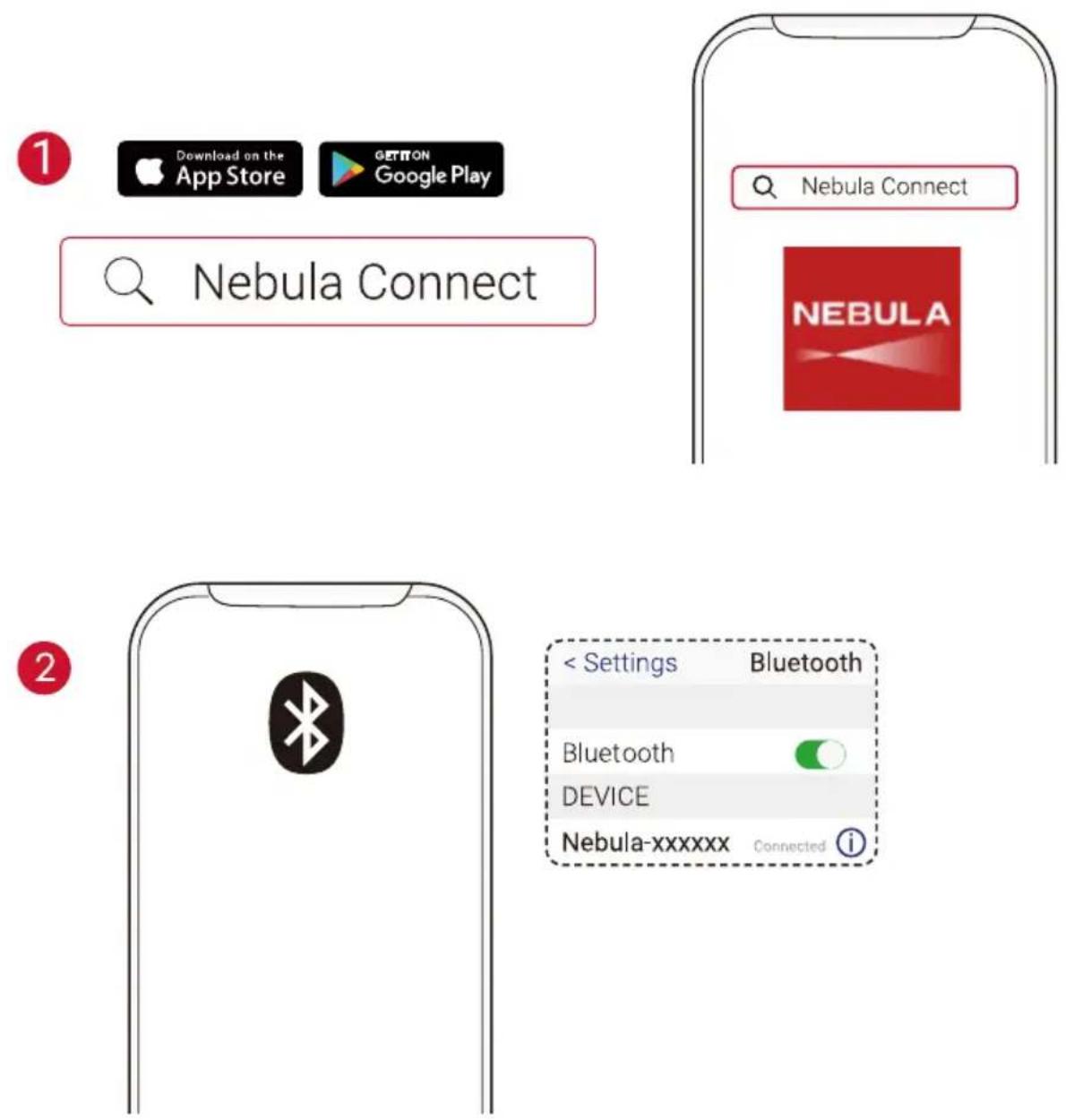 NEBULA Vega - App Nebula Connect - 1