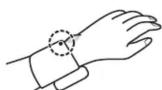 OMRON RS2 HEM6121D - Mise en place du bracelet - 3