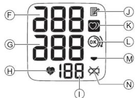 OMRON RS2 HEM6121D - Affichage : - 1
