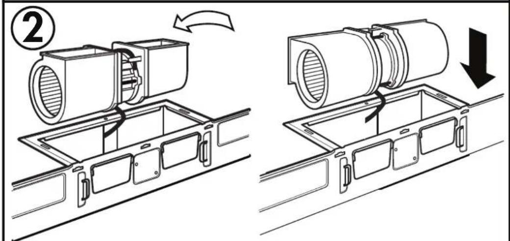 DANBY DOM014401G1 - Adaptation du ventilateur pour la recirculation des gaz d'échappement - 2