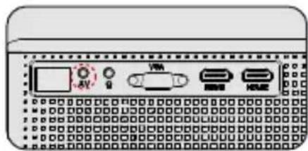 Yaber Y31 - Utilice el cable AV en el paquete - 1