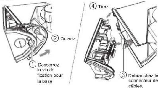 OPTEX SIP4010WF - 3-1 Montage au mur - 2